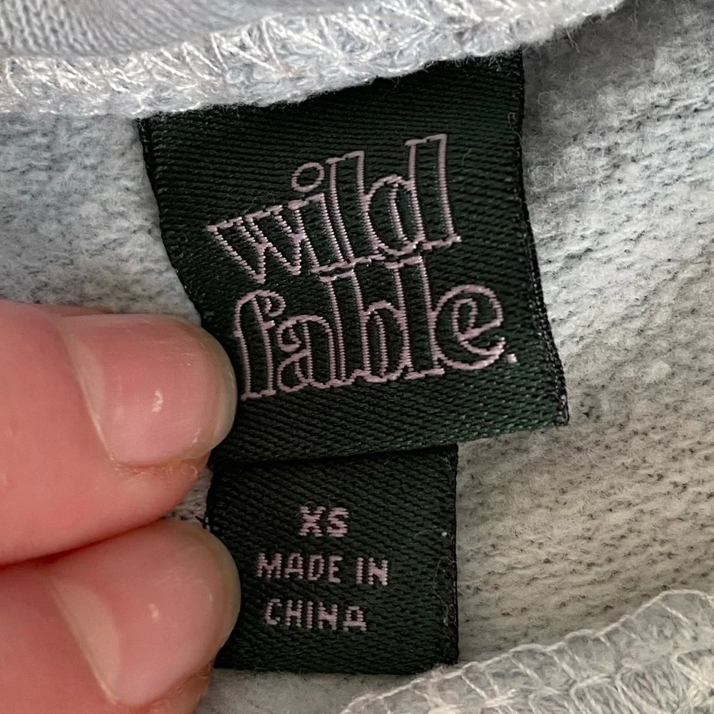 Wild Fable cropped tie-dye sweatshirt - Picture 3 of 3